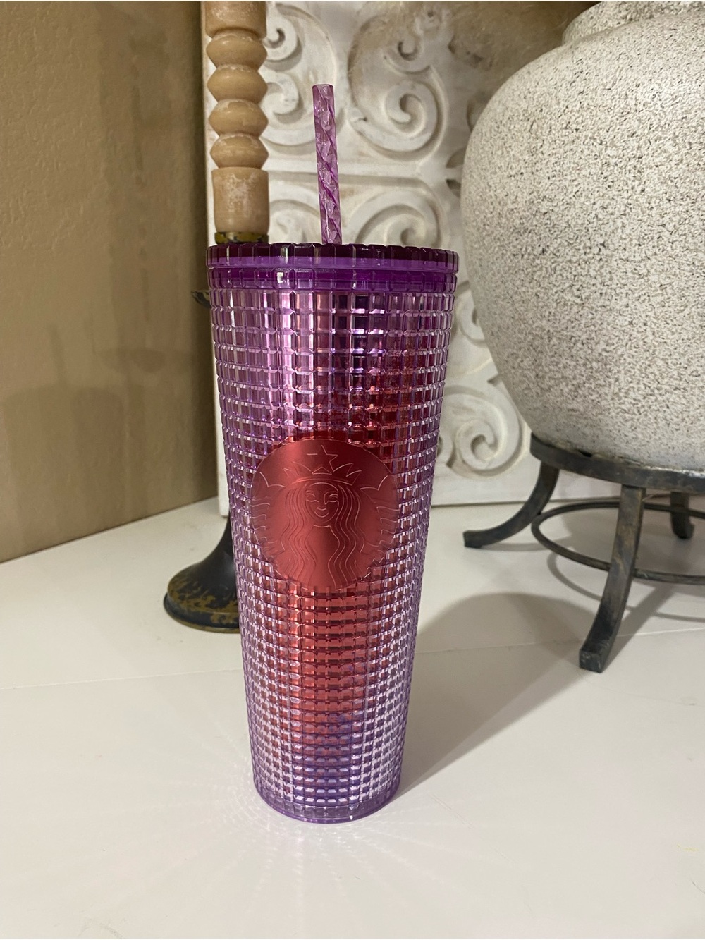 Starbucks Ombre Studded Tumbler with Straw